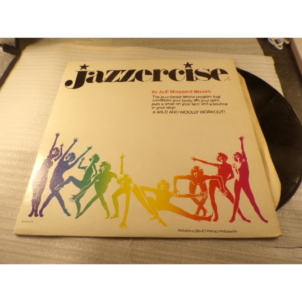 Vintage 1981 Jazzercise Judi Sheppard Missett Vinyl LP MCA Records 80s Workout